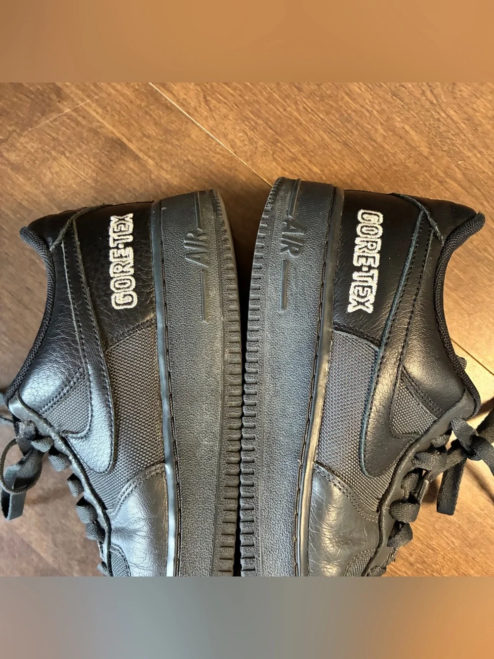 Nike Air Force 1 Low GTX Gore-Tex Charcoal Black CK2858-001 Men's Size 7